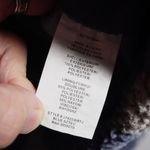 Thread & Supply Womens XS Quarter Zip Fleece Pullover Blue Aztec Pockets Fuzzy Photo 5