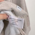 Orvis  Women’s Fleece Lined Oatmeal Heather V-neck Pullover Sweater Size XL Photo 3