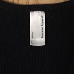 Hooters B73 New  Black Ribbed Tank Top From Augusta Georgia Stretchy Size Large Photo 3