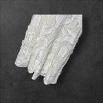 H&M White &  Cream Sleeveless Minimalist Dress Chic Unique NWT Size 10  Studio Photo 2