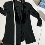 Chico's Travelers by  Velvet Collar Black Travel Jacket Versatile & Comfy S Small Photo 7
