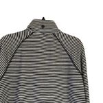 Talbots T by Women's Size XS Nautical Navy Blue Striped Full Zip Up Sweater Photo 5