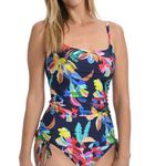 La Blanca Lingerie Strap Tankini Swimsuit Top Photo 2