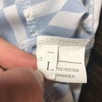 Blue and White Striped Pantsuit Romper Size L Photo 5