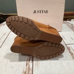 JustFab NIB JUST FAB ERLEEN LACE UP WEDGE ANKLE BOOTS Photo 3