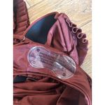 Andrea Iyamah  Nisi One Shoulder Ruffle One Piece Swimsuit Chocolate Womens Size Photo 11