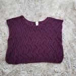 Mossimo Supply Co Purple Knit Shawl Size Small Photo 4