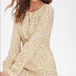 Forever 21 ✨F21 Floral Yellow Belted Dress✨ Photo 1