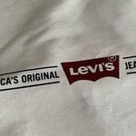 Levi's Levi’s Beige Logo Canvas Tote Bag 14.5” x 15” NEW Photo 1