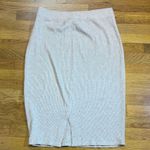 A New Day Women’s Large Gray Ribbed Sweater Midi Skirt Corporatecore Casual Photo 4
