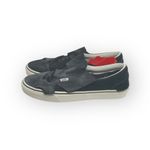 Vans HTF: new  ™®✌︎︎ Origami Leather Calf Hair Sneaker Skateboard Shoe ✌︎︎ Black Photo 7