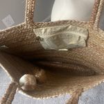 America & Beyond bag enshrine handwoven Stylish Tan Woven Jute Tote Bag New XL Photo 4