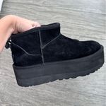 UGG  Black Classic Ultra Mini Platform Boots 8 Photo 10