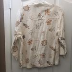 White Stag FINAL MARKDOWN  linen blend blouse medium Photo 8