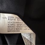 ZARA Women's Black Long Sleeve Blouse Sz S NWT Photo 2