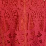 Adelyn Rae 💕💕 Coral Lace Fit & Flare Mini Dress Photo 5