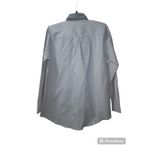 Vintage Embellished Denim Shirt Floral Beaded Western Style Small Blue Photo 1