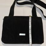 Baggallini  Black Crossbody Bag Triple Layer Zipper Purse Flap‎ Travel Organizer Photo 8