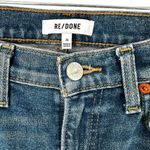 RE/DONE  Originals 90s Mid Rise Ankle Cropped Jeans in Worn Vintage Size 28 Photo 2