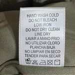 Staccato Womens  Olive Green Floral Embroidered Sleeveless Mini Dress Size Medium Photo 7