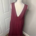 Eloquii Burgundy‎ maxi gown Photo 5