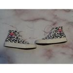 Converse women's size 5 Custom Chuck Taylor Cheetah Print Hi-Top sneakers Photo 2
