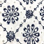 Valentina Naldi Blue White Cotton Kimono Wrap OS Size undefined Photo 9