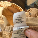 Veronica Beard  Corduroy Jeans tan high rise crosbie crop wide leg size 28 Photo 6