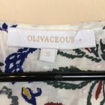 Olivaceous Women’s Boho Floral Print Swiss Dot Flutter Sleeve A-Line Mini Dress Photo 10