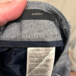 Banana Republic  Size 12‎ Blue Career Business Linen Blend Avery Pants Photo 5