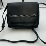 Christian LaCroix  Carla Convertible Crossbody Black Clutch Purse Bag Faux Leathe Photo 0