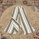 NoBo linen striped pants size small White Photo 1