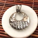 Silpada  Sterling Silver .925 Large Circular Pendant Oxidized Photo 2