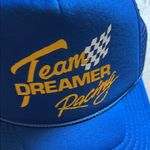 Dreamers  Blue Racing Cap with Yellow Logo Photo 1