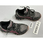 ASICS Womans  Gel Size 5.5 Gray Pink Lace Up Running Sneakers Photo 1