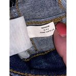 Madewell  10" High- Rise 'Drop Step' Skinny Denim Blue Jeans Distress Size 24 Photo 7