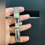 Timex Women’s  Silver Tone Watch with White Dial - untested Photo 2