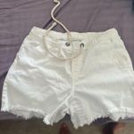 Aerie  White Drawstring Shorts Photo 0