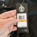 Under Armour HEAT GEAR WOMEN'S USA BLACK RED BLUE WORK OUT GYM LEGGINGS S NEW Photo 4