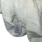 Self Portrait NEW NWT  Strapless Cream Lace Bandeau Belted Mini Dress Photo 10