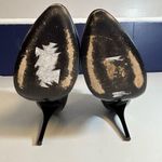 Giuseppe Zanotti  Black Leather Stiletto Heeled Ankle Boots Size 39 Size 9 Photo 7