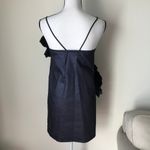 Urban Outfitters UO CS Straight-Neck Glitter Ruffle Mini Dress Photo 7