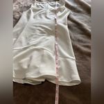 She & Sky  White Sleeveless Fit & Flare Women’s Sz L Mini Dress EUC Photo 7