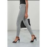 Reiss  Gio Jacquard Patterned Slim Skinny Zip Hem Trouser‎ Pants Size 6 Photo 3