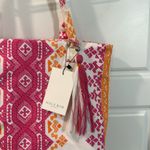  HALE BOB Doanna Canvas Tote Bag - Pink NWT Photo 3