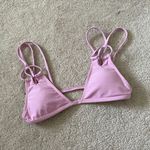 LA Hearts Light Purple Strappy Bikini Top Photo 0