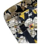 Vera Bradley Large Hard Case Floral Laptop Bag - Black, Yellow, White Photo 10