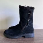 Clarks  Women’s Opal Zip Cold Weather Black Suede Boot Size 8 #B1471 Photo 5