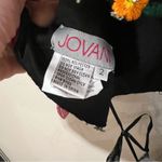 Jovani  45302A two piece floral colorful embroidered black tulle prom dress NEW 2 Photo 8