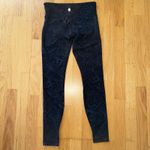 Lululemon Wunder Under Low-Rise Tight Full-On Luxtreme 28" Blue Black 6 EUC Yoga Photo 1